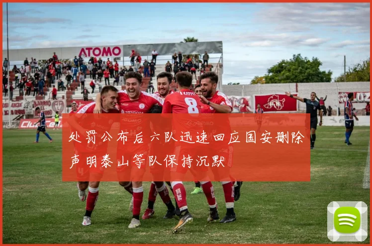 处罚公布后六队迅速回应国安删除声明泰山等队保持沉默